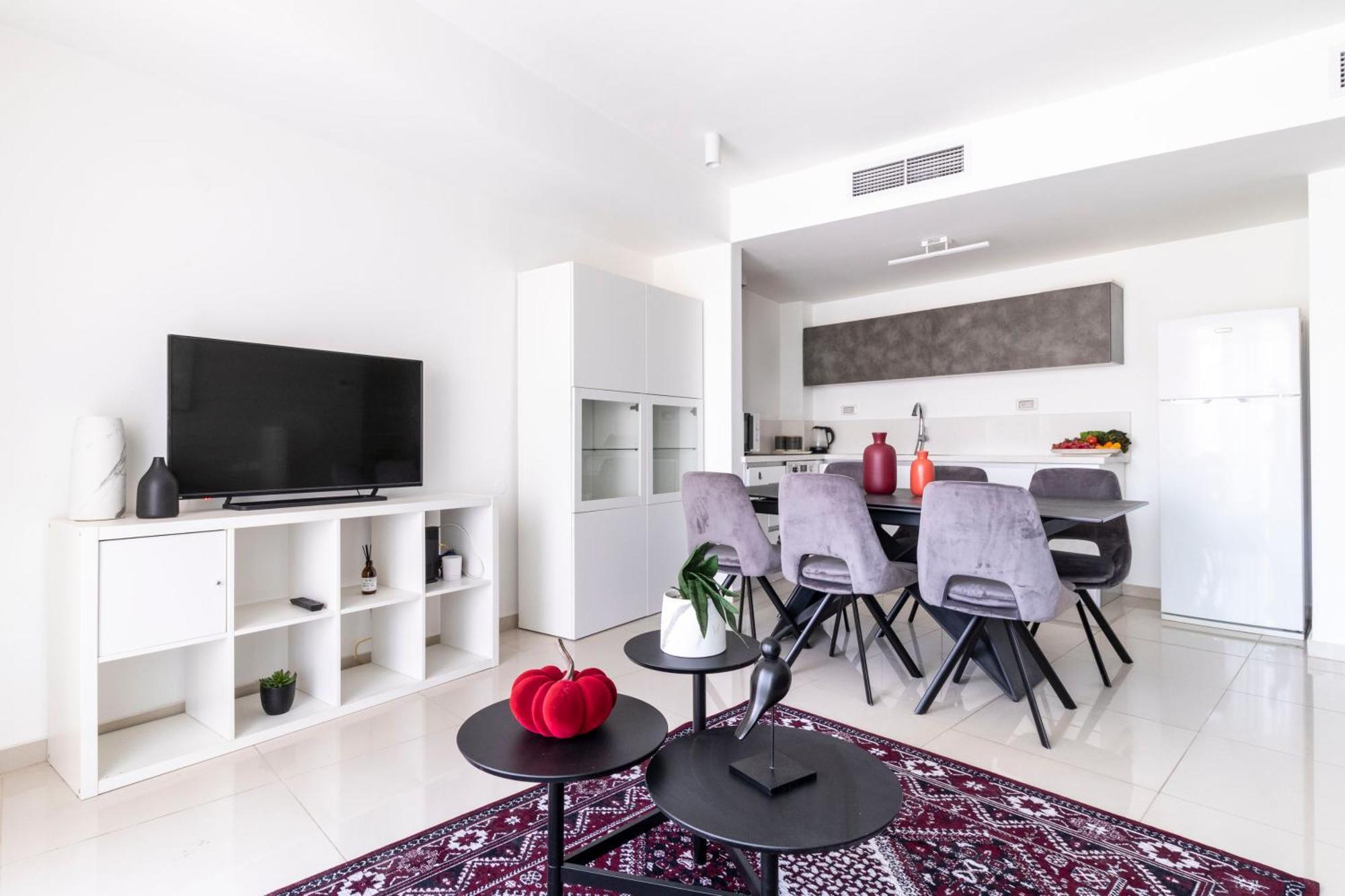 Stylish 1 Bedrooms Parking At City Gate Jerusalem Eksteriør bilde